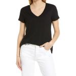 Wholesale Summer Gym Workout Deep V neck Cotton Short Sleeve Shirts Printing For