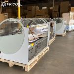 7.5 AMPS Glass Top Ice Cream Showcase Display Freezer 1000L