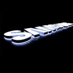 illuminated advertising signs acrylic laser cut letter liquid acryl dispenser