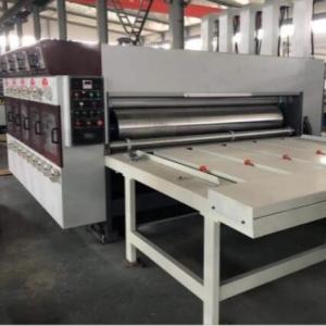 Quality 11.5kw Flexo Printing Rotary Slotting Machine Carton Chain Feeder wholesale