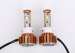 IP 67 Cree Led H7 Headlight Bulbs 30W 3000LM / LED Car Head Lamp