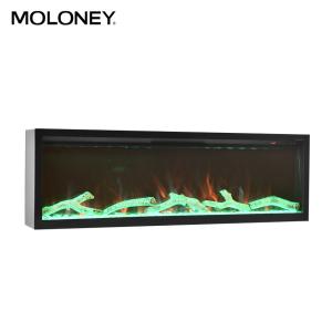 Quality 60inch 1500mm Fully Recessed Electric Fireplace 3 Dimming Without Heat wholesale