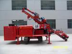 MDL-160E Top Drive Power Head Borehole Drilling Machines Three Head Clamping