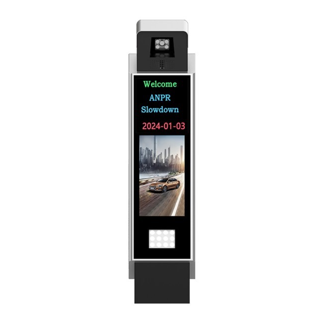 All In One LPR Camera System Parking Controller With 150W MAX LED Illumination