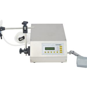 China DUOQI Small CNC Semi-auto Liquid Filling Machine for Edible Oil Packaging Type Bottles on sale
