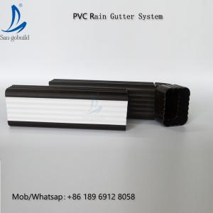 Quality High Quality 5.2inch PVC Rain Gutter Malaysia/Philippines/Kenya wholesale