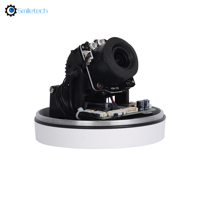 Mini 4 in 1 UTC infared 1080P AHD IR TVI CVI PTZ camera 4X zoom 30m IR distance ceiling speed dome surveillance camera