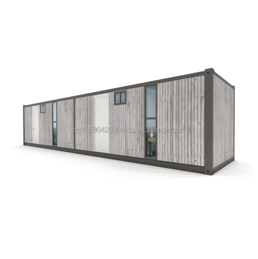 20ft Design Mobile Shipping 40ft Container 4 Bedroom Residential Mini Lounge Hotel and Customized Color for Hotel Sale