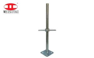 Quality Painted Q235 Steel Solid 30mm Scaffolding Jack Base For Safety wholesale
