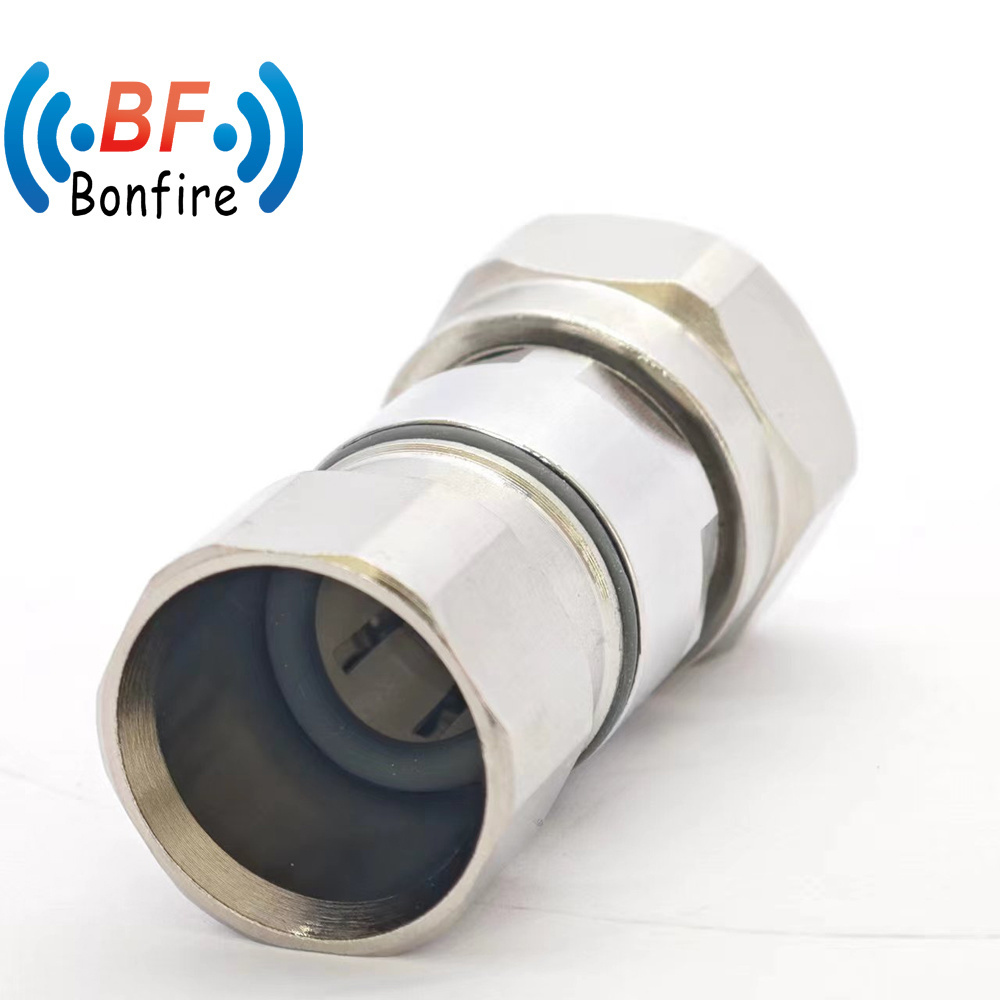 4.3-10 Male DC-4GHz Straight RF Adapter Connector for 1/2&quot; Feeder Cable Jumper
