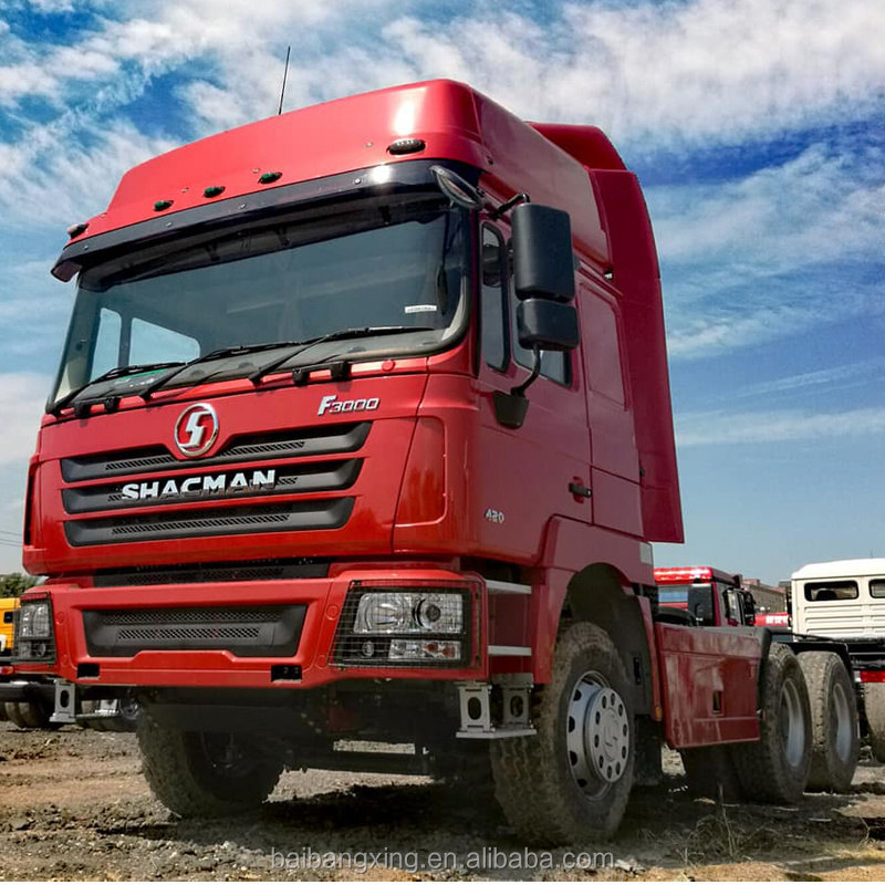 Shackman X3000 6x4 351-450hp Tractor Head Truck For Africa Logistics Transportation