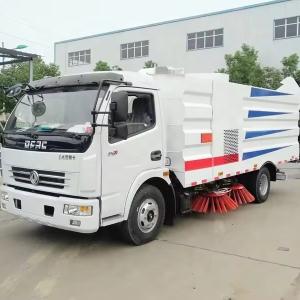 Quality DONGFENG 8cbm Street Sweeping Truck , Street Sweeper Vehicle 4x2 120hp wholesale