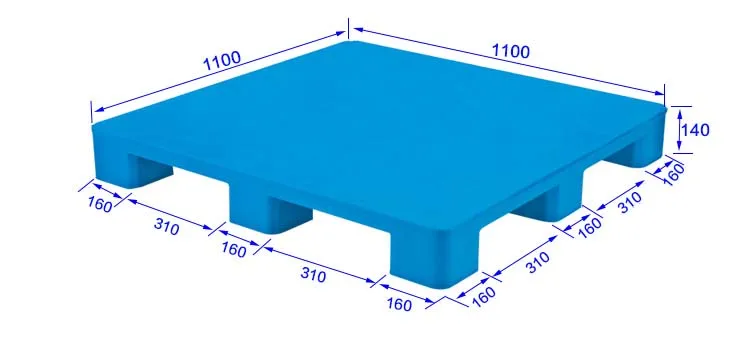 High Quality Plastic Pallet Forklift WareHouse Tray Square Moisture Barrier Shelf Tray