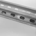 Galvanized Stainless Steel Metal Strut Channel Unistrut C Channel Cold Formed