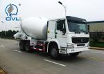 ZZ1257M3247W 266HP SINOTRUK HOWO 6X4 Italian Pump 6-7m3 Concrete Mixer Truck