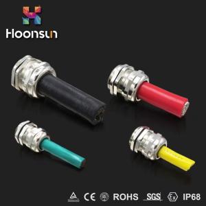 Quality Rohs Approval Waterproof Wire Gland Nickel Plated Brass Cord Grip Connector wholesale