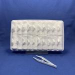Disposable 20x24cm Hot / Cold Airline Cotton Towel