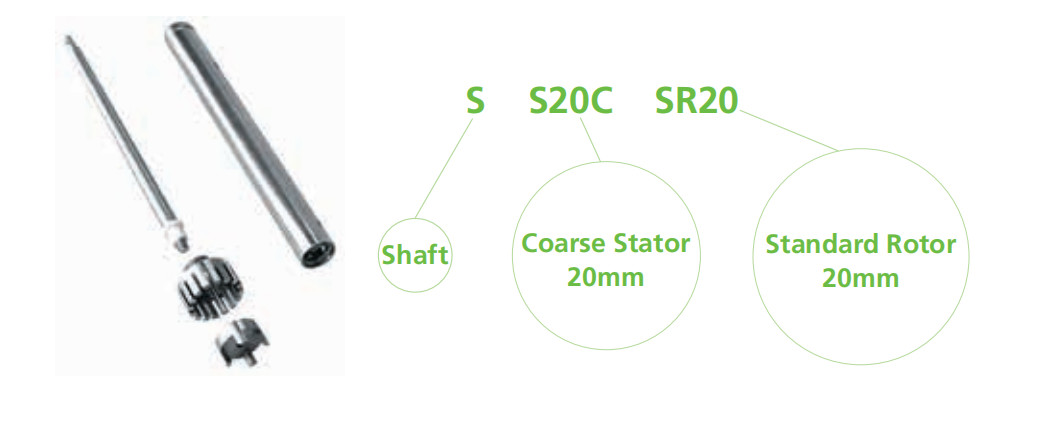 Mini High Shear Mixer Portable Handheld Homogenizer 8000-30000rpm For Polymerization Reaction