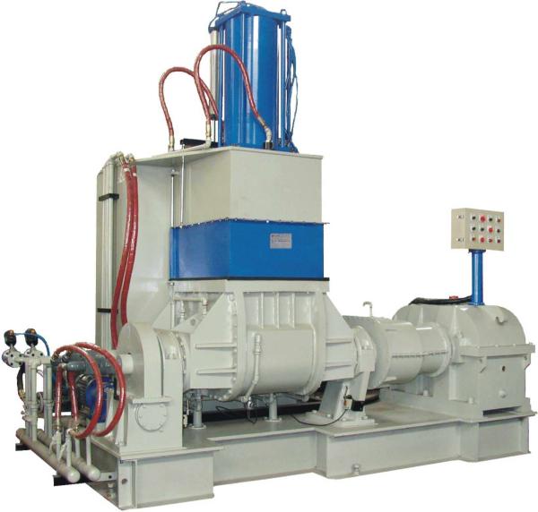 Dispersion Kneader Machine For Rubber Mixing 160KW 6P AC Hydraulic 14000KG