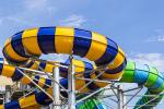 Super Boomerang Water Slide Fiberglass Commercial Water Slide Theme Water Park