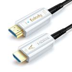 TPE Fiber Optical HDMI Cable 75 Feet 18Gbps 4K 60Hz With Apple TV Ps4 Xbox One