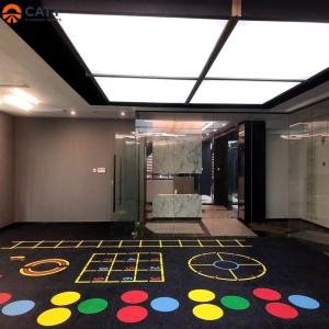 Quality Soundproof Fitness Rubber Flooring Tiles Multifunctional Anti Slip wholesale