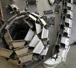 SS304 Carbon Material Stenter Chain Link Ferraro Compactor Parts