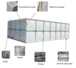 Square Large Sectional Water Tank 100000 Liter FRP Fiberglass Rectangular GRP