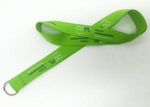 Quality Polyester / Nylon / Bamboo Custom Single Lanyard For School Id wholesale