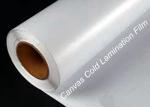 0.7mm Canvas Laminating Film Embossed Photo Album 40 inch cold lamination roll