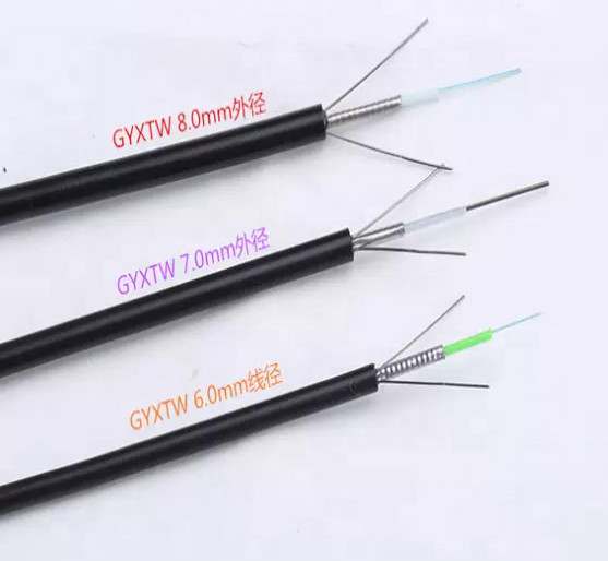 12 / 16 / 24 Core Fiber Optical Cable Single Mode Outdoor Armoured GYXTW G657A