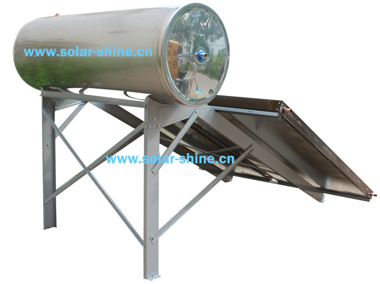 flat plate compact solar water heater 8