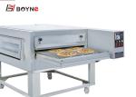 Gas Commercial Pizza Oven Stainless Steel Hot Air Conveyor Low Comsuption