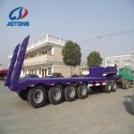 Hydraulic Multi Axle 35-100 Ton Bulk Cargo Carrier Lowboy Trailer Within Your