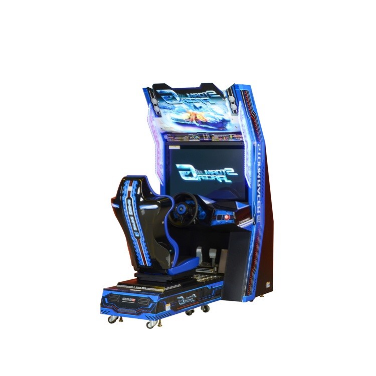 37" LCD Monitor Racing Arcade Machine / Car Racing Simulator Games