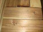 Unfinished acacia wood board for flooring
