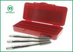 Blind Hole 2 Flute Tap For Steel , 7 - 10 Pitch Chamfer Length Reverse Thread