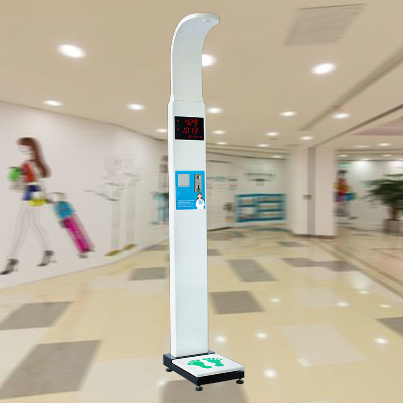 Best Price Weight And Height Measuring Machine Ultrasonic Coin-Operated Weight And Height Scale With Printer Sh-500