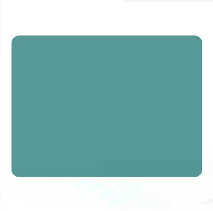 Stocked Square Colorful Non-slip Silicone Drink Coasters Cup Pad Mat Design Style None