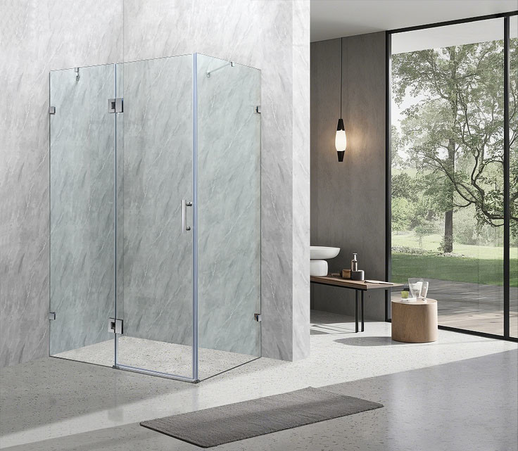 Elegant Corner Shower Enclosure With 8mm Tempered Glass And Hinge
