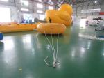 2 Persons Water Sport 2mm Tarpaulin Inflatable Ski Towable Tube