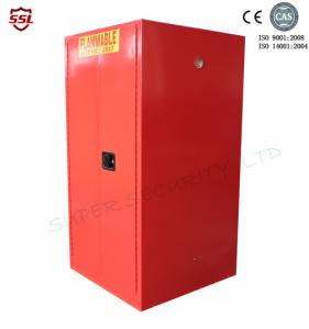 Quality Red Paint &amp; Ink Chemical Storage Cabinet For Flammable Liquids , 60 Gallon wholesale