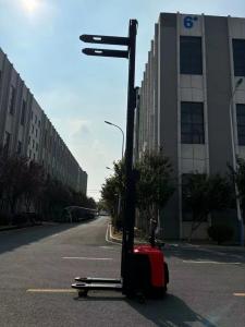 Quality 1.5 Ton Double Lift Stacker Truck Younglift CE with 24V210AH Battery Capacity and AC Power wholesale