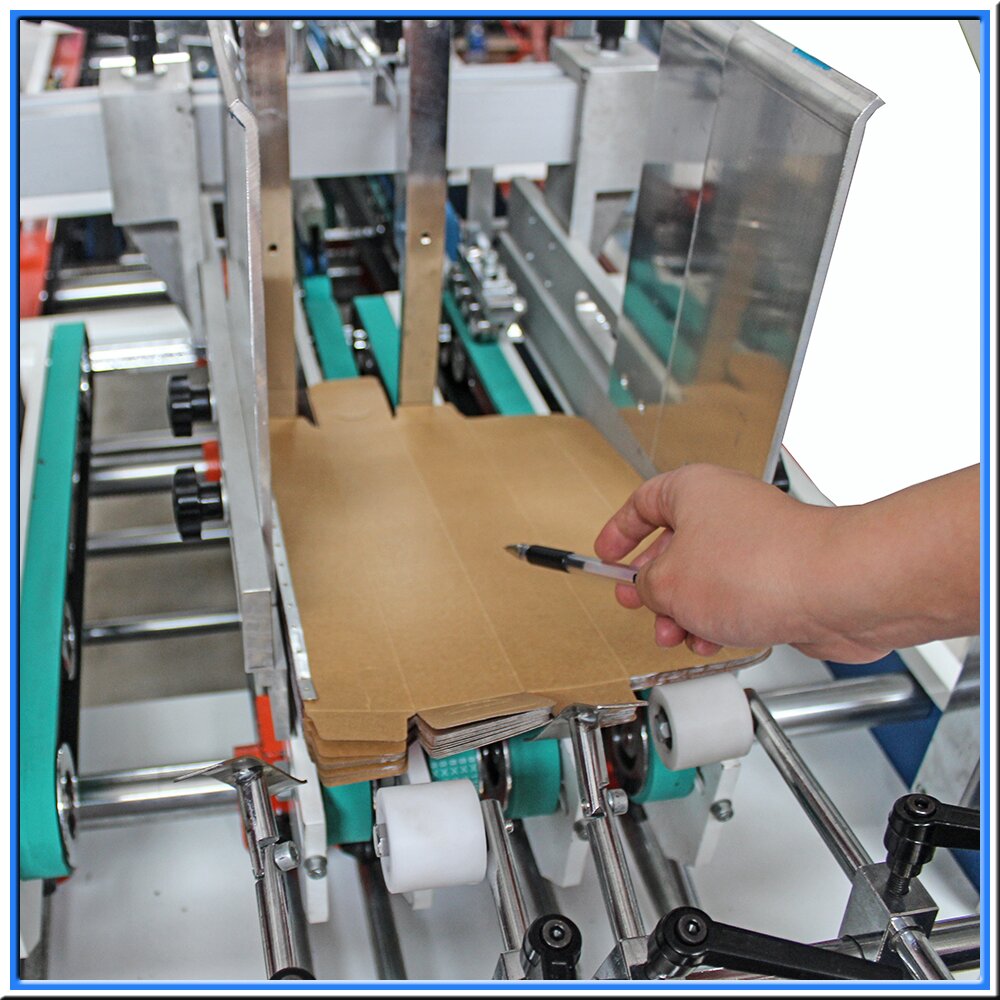 350mm Max. Workable Width Electric Driven Box Folder Glue Machine for Packaging Solutions