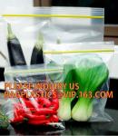 pouch inequilateral double track press lock watertight zipper, food storage