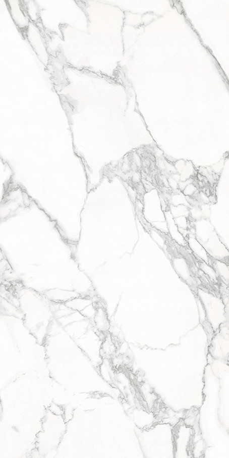 Italy design carrara white marble look full polished glazed porcelain floor tiles Living Room Porcelain Floor Tile