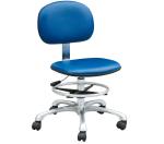 Adjustable Pneumatic Rod Conductive 109 Ohm ESD Lab Chairs