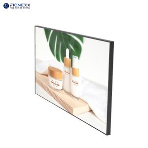 Quality 75 Inch QLED 4K Wall Mounted Digital Signage 9.5mm Bezel High Energy Efficiency wholesale