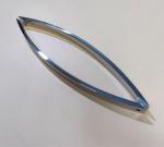 Moon Shape Arc Square Shower Room Glass Door Handle Toilet Bathroom Door Handle