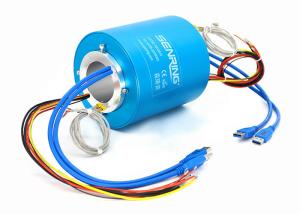 Quality 50mm USB2.0 Signal Transmission Vacuum Slip Ring 110v 2A wholesale